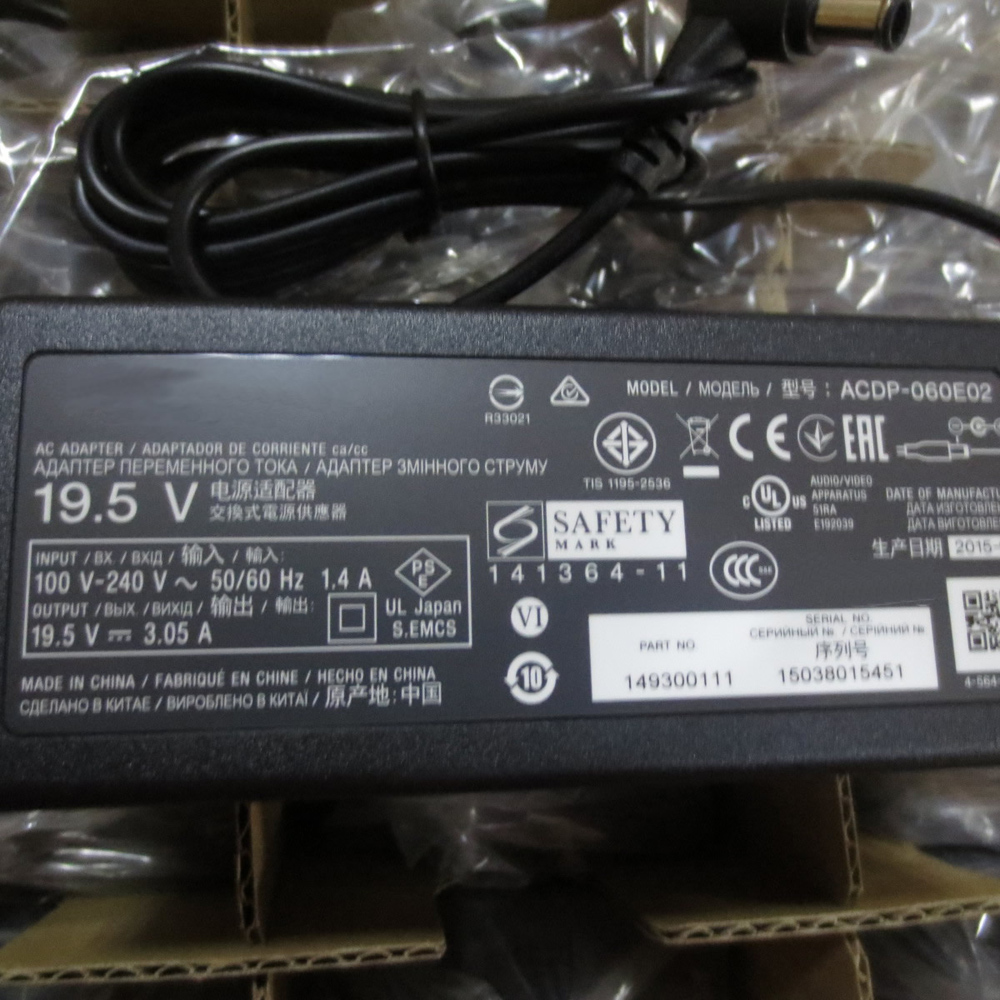 ACDP-060E02 chargeur pc portable / AC adaptateur
