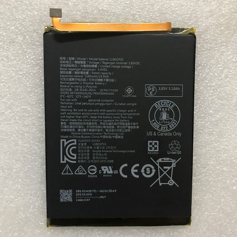 L18D1P33 batterie