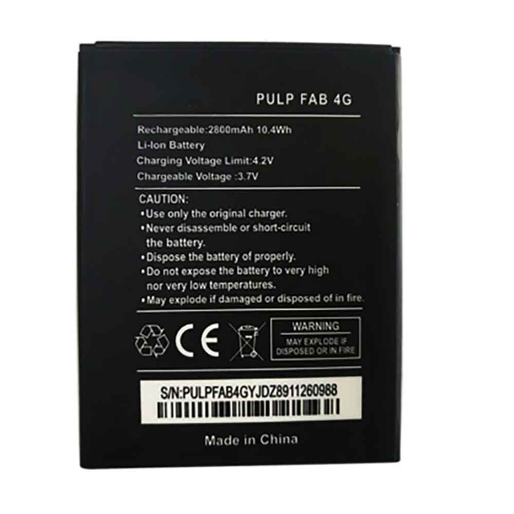 Pulp-Fab-4G batterie