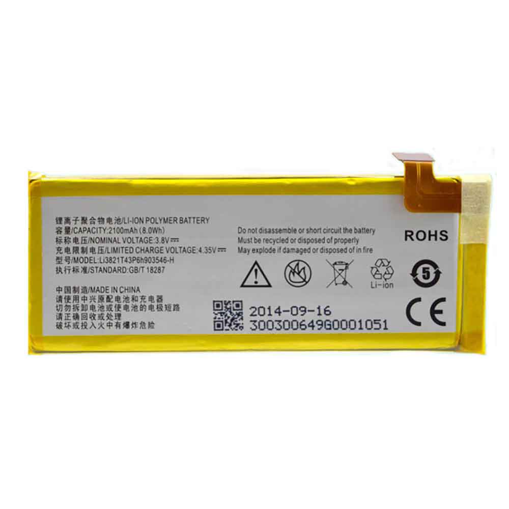 Li3821T43P6h903546-H batterie