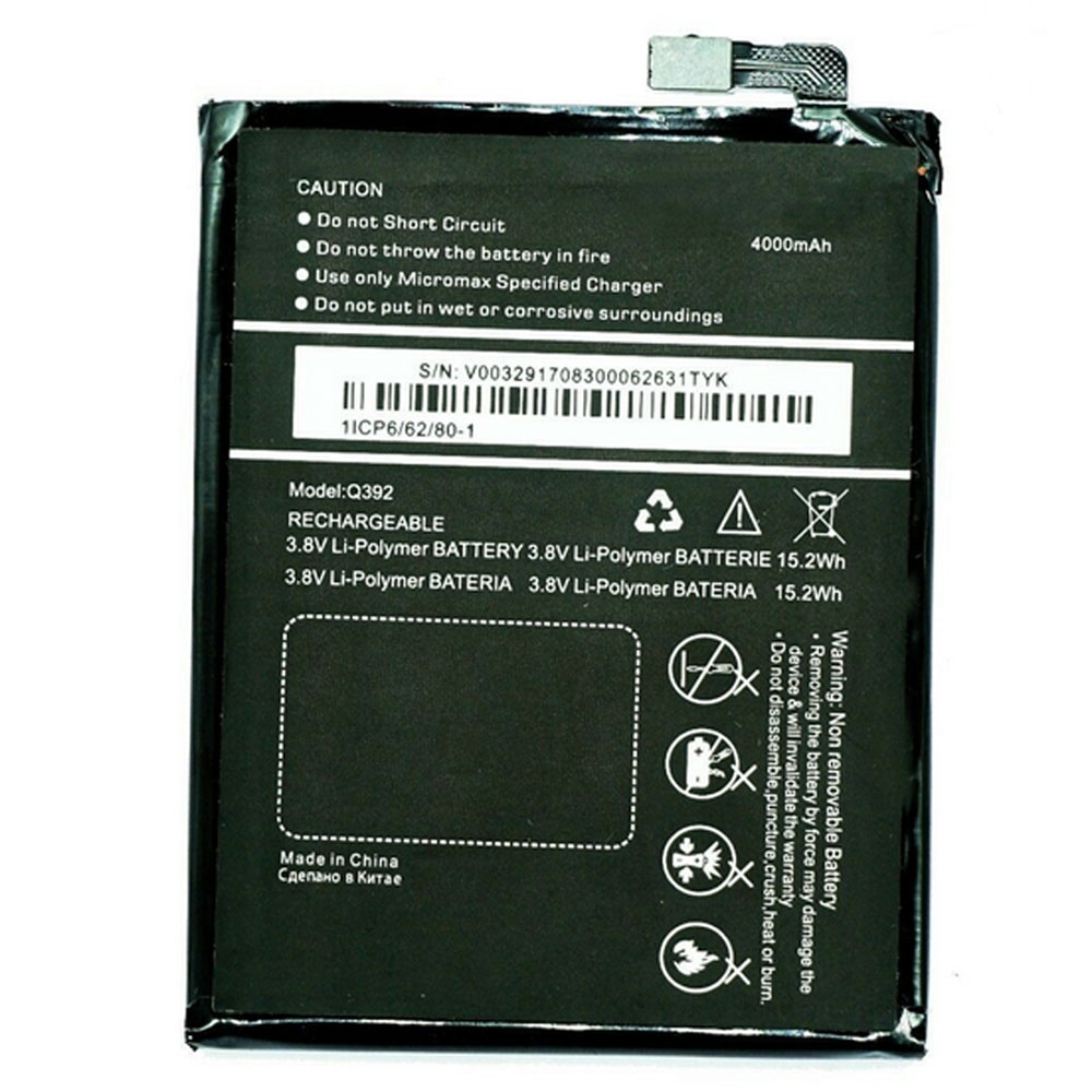 Q392 batterie