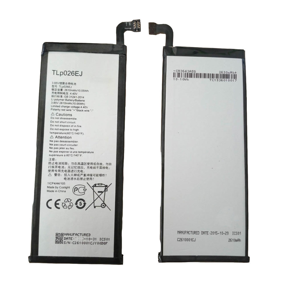 TLp026EJ batterie