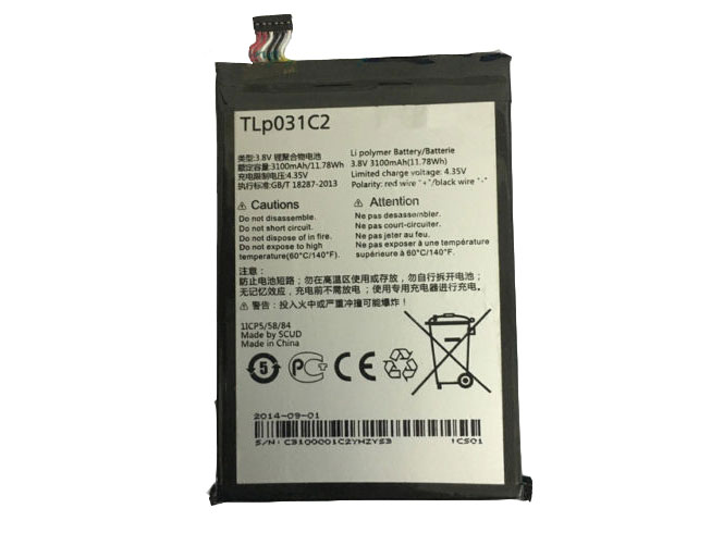 TLp031C2 batterie