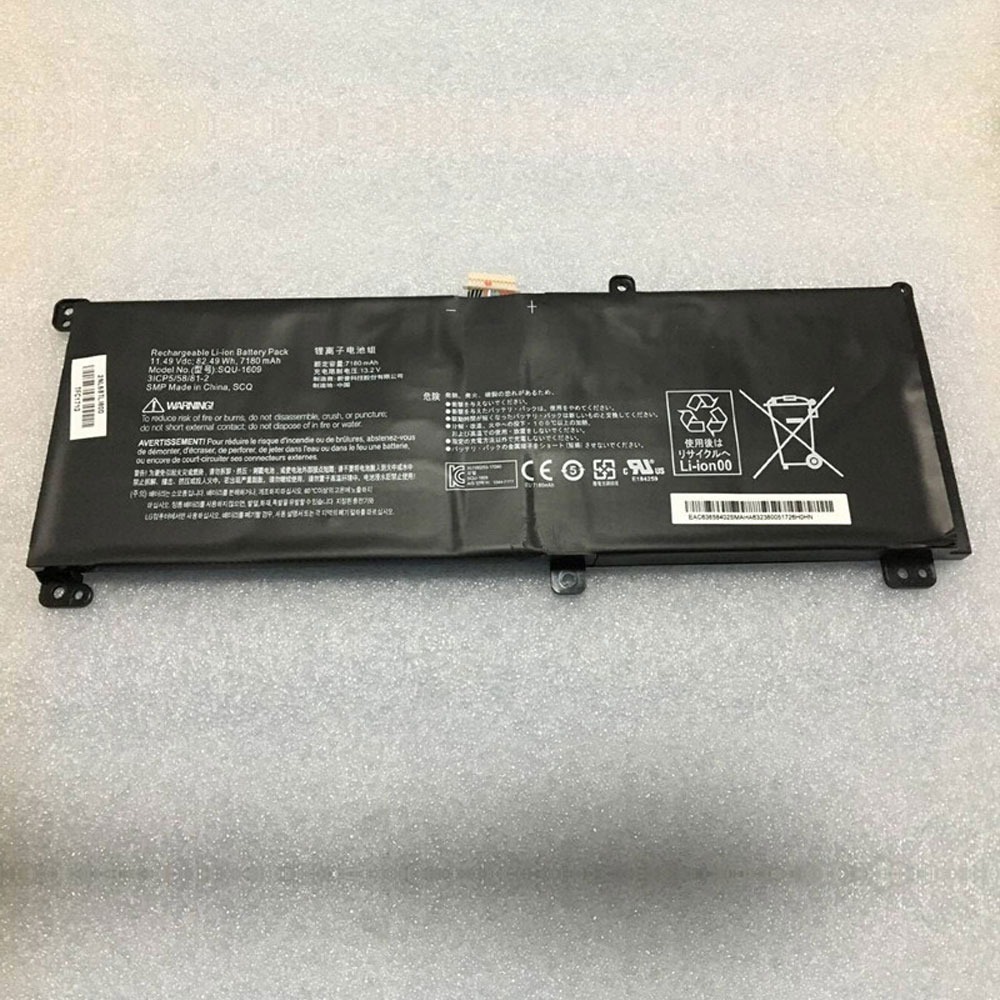 SQU-1609 batterie